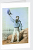 A sailor hails from shore by unknown