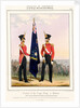 Costume of the Royal Navy & Marines. Royal Marines (Subalterns) 2d. Lt. by L. Mansion