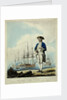 A post captain with a frigate and ships of the line. by D. Serres