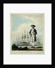 A post captain with a frigate and ships of the line. by D. Serres