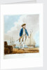 A midshipman with a long boat by D. Serres