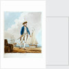 A midshipman with a long boat by D. Serres