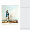 A seaman with a man-of-war's barge by D. Serres