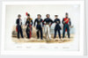 Marines: Commissaire de Marine. Artillerie de Marine (Lieutenant). Equipages de Ligne (Matelot and Quartier-Maitre). Ecole Navale. Gendarmerie Coloniale by de Villain