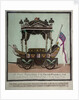 An Exact Representation of the Grand Funeral Car which carried the Remains of Lord Nelson to St Pauls on Thursday January 9th 1806 by S.W. Fores