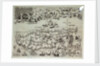 Disposition of the Turkish and Venetian fleets at Cyprus, 1570 by Matthias Zundt