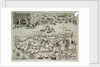 Disposition of the Turkish and Venetian fleets at Cyprus, 1570 by Matthias Zundt