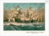 Admiral Sir William Winter in the Vanguard destroying the Spanish fleet, Juli 29, 1588 by Unknown