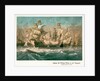 Admiral Sir William Winter in the Vanguard destroying the Spanish fleet, Juli 29, 1588 by Unknown