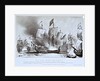 The burning of HMS 'Royal James' at the Battle of Solebay, 28 May 1672 by William Parrott