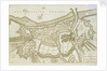 Plan of Dieppe with the new fortifications and projected works, July 1694 by unknown