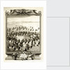 'The Sea Fight of Malaga August 13 1703' [1704] by unknown
