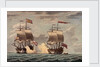 Commodore Anson in the Centurion with a crew of 227 by Swaine