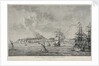 View of Coron when besieged by the Russians in 1770 by Lienard