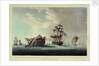 HMS 'Bellisle' at the Battle of Trafalgar, 21 October 1805 by G. Andrews