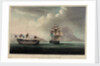 HMS 'Bellisle' near Gibraltar,  24 October 1805 by G. Andrews