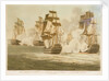 Lord Nelson's Victory over the French & Spanish Fleets off Trafalgar, Octr 21st 1805 by Unknown