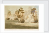 Lord Nelson's Victory over the French & Spanish Fleets off Trafalgar, Octr 21st 1805 by Unknown