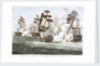 Lord Nelson's Victory over the French & Spanish fleets off Trafalgar, 21 October 1805 by John Fairburn
