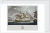 French gun vessels captured on 31 January 1804 by HMS 'Tribune' and 'Hydra' by Joseph Constantine Stadler