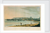 Isle of France No.6: the Town of Port Louis, from the West of the Harbour by William Daniell