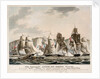 The action of Dieppe, March 1812 by E. Vidal