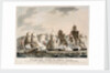 The action of Dieppe, March 1812 by E. Vidal