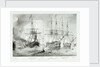 'Asia' and other vessels at the Battle of Navarino, 20 October 1827 by George Philip Reineagle