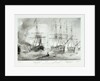 'Asia' and other vessels at the Battle of Navarino, 20 October 1827 by George Philip Reineagle