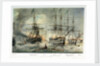 'Asia' and other vessels at the Battle of Navarino, 20 October 1827 by George Philip Reineagle