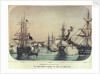Bombardment of Bomarsund by the Anglo-French fleet, August 1854 by unknown