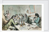 Coffee House in Salisbury Market Place by Thomas Rowlandson