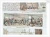 Middle-deck of the man-of-war 'Hector' by Thomas Rowlandson