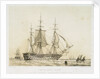 HMS 'Asia' (1824) by John Ward