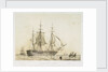 HMS 'Asia' (1824) by John Ward