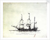 A barque of 295 tons by John Ward