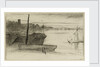 Chelsea Bridge and Church by James Abbott McNeill Whistler