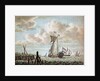 A view on the Maas by K. F. Bendorp the Elder