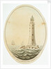 East view of the Eddystone Lighthouse by P. Sambell