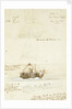 Four sketches of HM Survey ship 'Merlin', 9 May 1856 by Oswald Walter Brierly