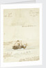 Four sketches of HM Survey ship 'Merlin', 9 May 1856 by Oswald Walter Brierly