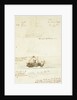 Four sketches of HM Survey ship 'Merlin', 9 May 1856 by Oswald Walter Brierly