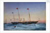 The yacht 'Victoria & Albert' by William Frederick Mitchell