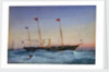 The yacht 'Victoria & Albert' by William Frederick Mitchell