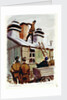 German chimney sweep at Marlag 'O' prisoner-of-war camp by John Worsley