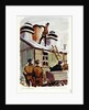 German chimney sweep at Marlag 'O' prisoner-of-war camp by John Worsley
