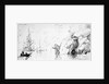 Fisherman and shipping off a rocky coast by Samuel Scott