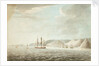 'Barrington preparing to receive the French attack on the shipping in the Grand Cul de Sac in St Lucia, 14 Dec 1776'. by Dominic Serres