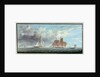 A cutter and a lugger in a fresh breeze by Charles Gore