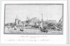 Port of Leith with a smack sailing into the harbour by J.T. Serres